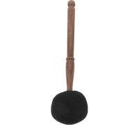 USHOBE Wooden Felt Singing Bowl Mallet for Tibetan Sound Bowls Medium Woolen Felt Stick Handcrafted Nepalese Buddhist Prayer Instrument for Meditation and Relaxation