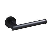USHOWER Matte Black Toilet Paper Holder, Wall Mount Bathroom Tissue Holder, Bathroom Accessories, Durable SUS304 Stainless Steel, Modern Style