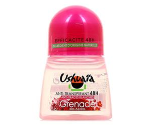 USHUAIA - Déodorant Bille - Anti traces - Grenade des Açores - 50ml