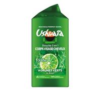 Ushuaïa Face Shower Gel for Body Citrus Hair Green