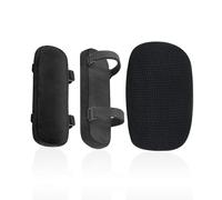 USHXVG 1 Pair of Armrest Pads, 1 Piece of Corn Pattern Head Pillowcase, Comfortable Armrest Cushion, Elbow Cushion, Suitable for Office & Gaming Chairs