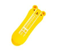 USHXVG 1 Piece Children's Foot Measurer, Cartoon Pattern Foot Measurer, Shoe Size Measuring Ruler, Tool for Measuring Foot Size, Foot Length Measurer, Foot Ruler Measurer (Yellow)