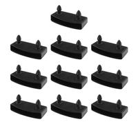 USHXVG 10 Piece Bed Slat Stand, Bed Slat Accessories, Double Bed Base, Bed Slat Replacement, Perfect for Double, King, Single Beds (Black)