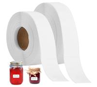 USHXVG 1500 Blank Label Stickers, Can Write Sauce Labels, Self-Adhesive Stickers, Waterproof Stickers, Suitable For Kitchens And Bottles.
