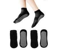 USHXVG 2 Pairs of Ballet Socks, Non-slip Socks, Pilates Grip Socks, Yoga Grip Socks, Girls Pilates Non-slip Socks, Fitness Sports Socks, Cotton Girls Dance Socks