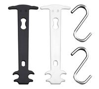 USHXVG 2 Pieces Of Chain Calipers, 2 Pieces Of S-Shaped Hooks, Chain Rail Tool, Chain Inspection Tool, Chain Measuring Caliper, Bicycle Repair Accessories