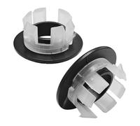 USHXVG 2 Pieces Of Wash Basin Hole Plugs, Wash Basin Overflow Plugs, Bathtub Overflow Covers, Kitchen Drain Cover Holes, Suitable For Offices, Apartments, And Hotels.