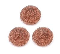 USHXVG 3 Pieces Copper Dishwashing Cloths, Copper Cleaning Pads, Eco-Friendly Cleaning Tools, Copper Dishwashing Pads, Kitchen Cleaning Tools