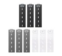 USHXVG 9 Pieces of Elastic Extension Buckles, Trouser Waist Extensions, Trouser Retractable Buckles, Elastic Buttons, Adjustable Trouser Buttons, Expansion Extension Buckles