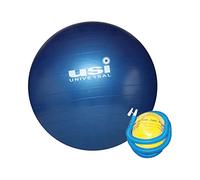 USI UNIVERSAL THE UNBEATABLE Exercise Ball, 75cm Yoga Ball for Stability Work Out, Birthing Ball for Pregnancy, Anti-Burst Swiss Balance Fitness Ball for Gym Office Physical Therapy Pilates with Pump