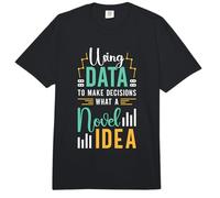 Using Data to Make Decisions What Data Analysis Data Analyst Comfort Colors Adult Heavyweight T-Shirt