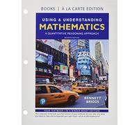 Using & Understanding Mathematics: A Quantitative Reasoning Approach