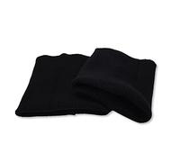 USIT, Cotton Finished Knit Cuffs, 3"x3.5", Ideal for Repairing Sweaters and Sweatshirts, 1 Pair, Black