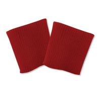 USIT, Wool Finished Knit Cuffs, 3"x3.5", Ideal for Repairing Jackets, 1 Pair, Red