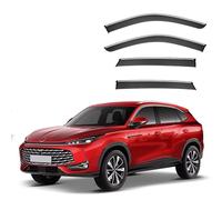 USJEKZI66 Wind Deflectors for MG HS MK2-15FDE 2025+ PC 4PCS, Keep Your Car Ventilated in Rain Reduce Wind Turbulence Tinted In Channel Type