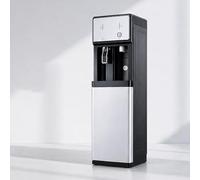Usknxiu Direct Connect Water Dispenser, Instant Hot Cold Filtered Drink Machine, Stainless Steel Floor Standing Cooler for Office Home Kitchen, Safe Child Lock