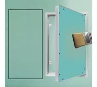Usknxiu Gypsum Board Access Door, Paintable Hidden Electrical Plumbing Inspection Hatch Revision Door, Wall Ceiling Application Sheet Rock Doors,350x350mm/14x14in