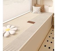 Usknxiu Window Sill Mat Waterproof Bay Window Cushion Cover Non Slip Furniture Seat Mat, Anti Cat Scratch Window Lounger Liner Indoor, For Bay Windows and Balconies,H,L43xW28in