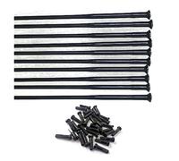 USLINMINJIN Spoke 36pcs Round 14G Spokes Original Not Cutting Rays Pillar Straight Or Road Bicycle2. Triple Butted Stainless Spokes