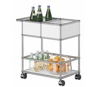 USM Haller Bar Trolley Pure white - USM LOOM BOOK 20_24