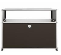USM Haller Beistellmöbel mit Schublade braun - USM_Beistell_DE_QS_O 1 braun