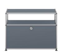 USM Haller Beistellmöbel - QUICK SHIP-mittelgrau - USM_beist_DEQSO11 mittelgrau