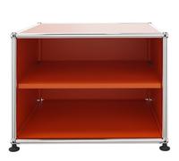USM Haller Beistelltisch mit Zwischentablar orange - USM BEISTELLTISCH ZT ORANGE
