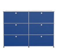 USM Haller Highboard 6 Klappen enzianblau - USM HIGHBOARD 6 KLAPPE EBLAU