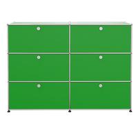 USM Haller Highboard 6 Klappen grün - USM HIGHBOARD 6 KLAPPE GRUEN