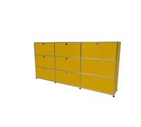 USM Haller Highboard breite Version gelb - USM HIGHBOARD BREIT GELB