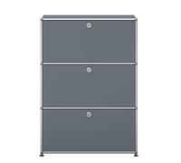 USM Haller Highboard G1 with 3 doors - medium grey - USM DE_QS_G1 32