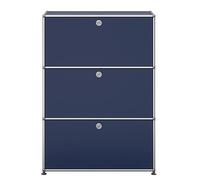 USM Haller Highboard G1 with 3 doors - steel blue - USM DE_QS_G1 34