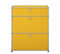 USM Haller Highboard M25 with 2 doors - golden yellow - DE_QS_M25