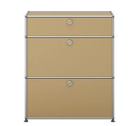 USM Haller Highboard M25 with 2 doors - QUICK SHIP - beige - DE_QS_M25
