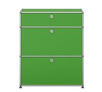 USM Haller Highboard M25 with 2 doors - QUICK SHIP - green - DE_QS_M25