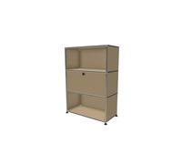 USM Haller Highboard mit einer Klappe beige - USM HIGHBOARD 1 KLAPPE BEIGE