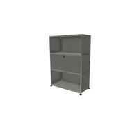 USM Haller Highboard mit einer Klappe mittelgrau - USM HIGHBOARD 1 KLAPPE MGRAU