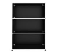 USM Haller Highboard offen - schwarz - USM HIGHBOARD SCHMAL SCHWARZ