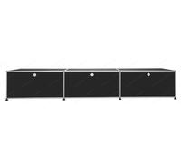 USM Haller Lowboard 3 Flaps Graphite black - FAST DELIVERY