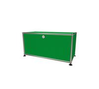 USM Haller Lowboard mit einer Klappe grün - USM LOWBOARD 1 KLAPPE GRUEN