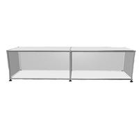 USM Haller Lowboard W 150 cm Open Pure white