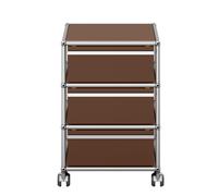 USM Haller M26 roll container, brown - USM DE QS M26 22