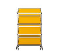 USM Haller M26 roll container, golden yellow - USM DE QS M26 25