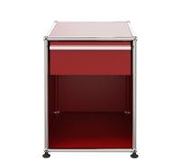 USM Haller Nachttisch rot - USM NACHTTISCH ROT