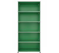 USM Haller Open Shelf H 179 cm Green - USM REGAL 179 FD