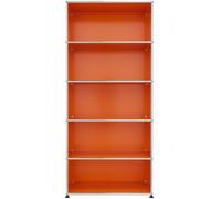 USM Haller Open Shelf H 179 cm Pure Orange - USM REGAL 179 FD