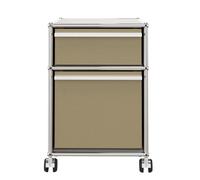 USM Haller Rollcontainer mit Hängeregistratur -beige - usm_roll_haenge1 beige