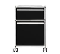 USM Haller Rollcontainer mit Hängeregistratur - graphitschwarz - USM DE_QS_M1 30 NO QU SHI