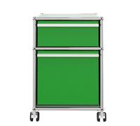 USM Haller Rollcontainer mit Hängeregistratur - grün - usm_roll_haenge1 gruen