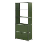 USM Haller shelving unit with 2 doors M24 - USM QS M24 36